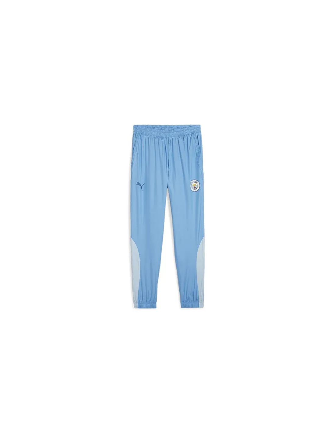 Pantalón de Fútbol Puma Manchester City Prematch Hombre Azul