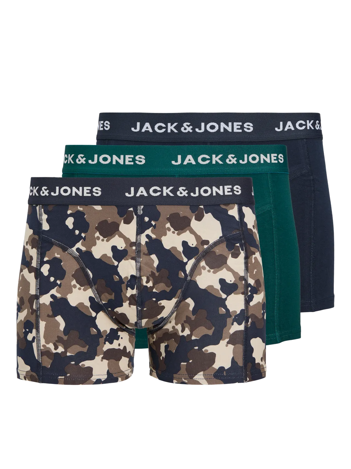 Paquete de 3 Boxers | Azul oscuro | Jack & Jones®