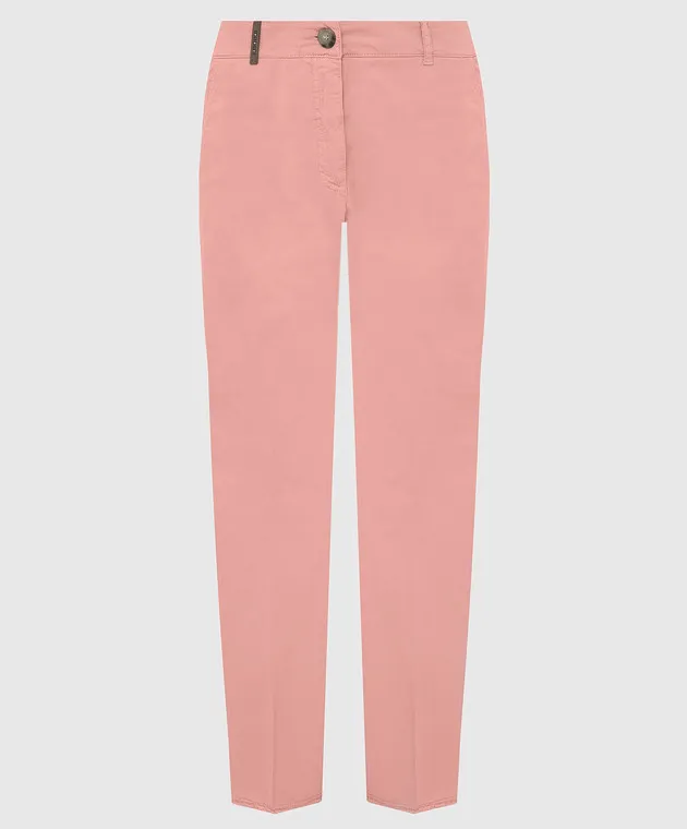 Peserico Pants with raw edges