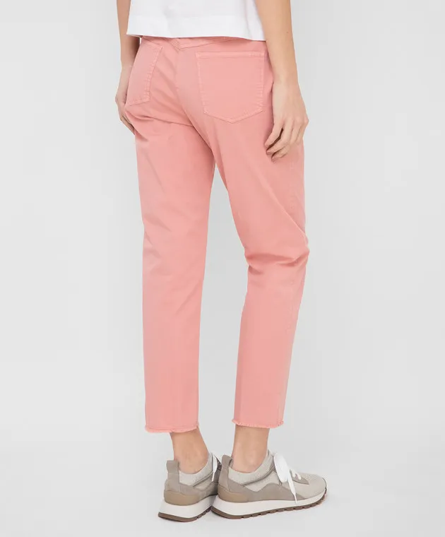 Peserico Pants with raw edges