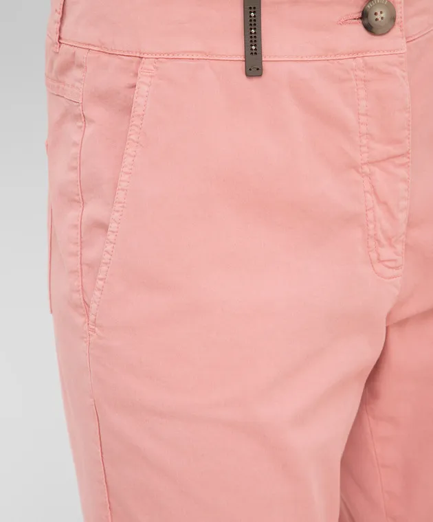 Peserico Pants with raw edges
