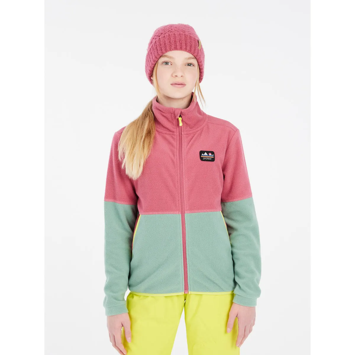 Polar  Prtcoon Jr Fullziptop Protest Lila