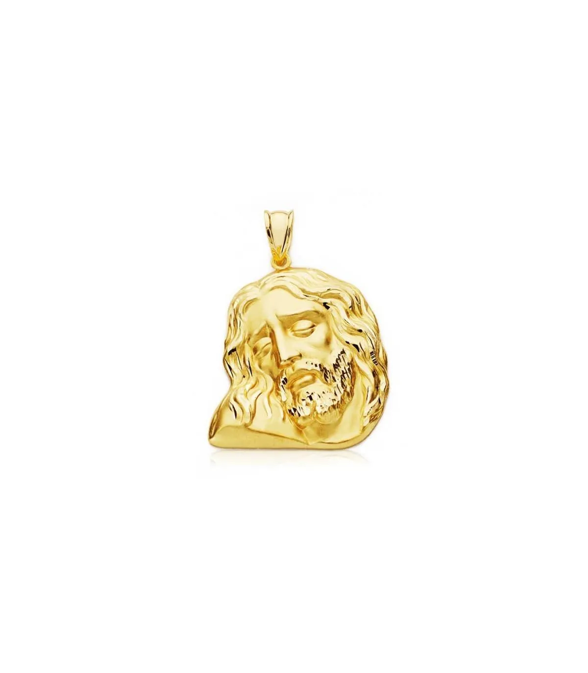 Portrait Christ gisant 18K 27x25mm