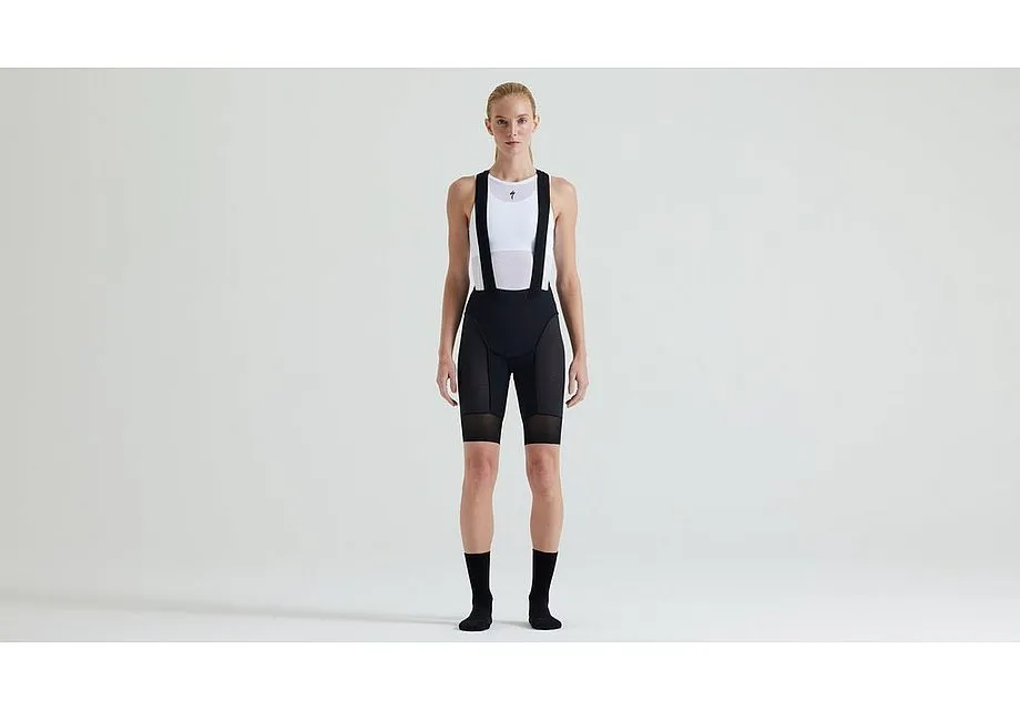 PRIME SWAT LINER BIB SHORT WMN BLK M