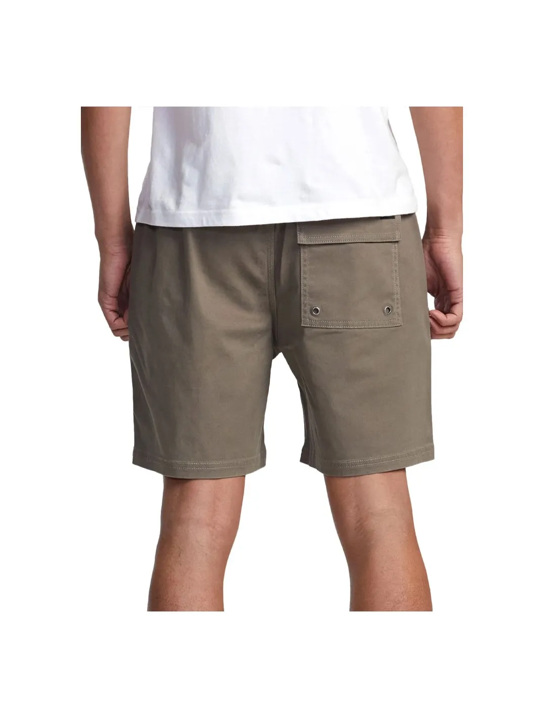 RVCA ESCAPE ELASSTIC SHORT MUSHROOM