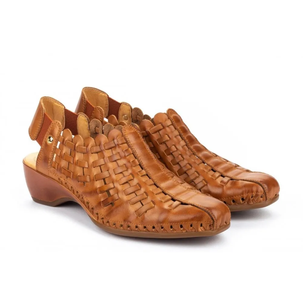 Sandalia OUTLET pikolinos TRENZADA 1553 romana Brandy