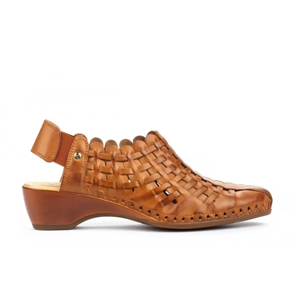 Sandalia OUTLET pikolinos TRENZADA 1553 romana Brandy
