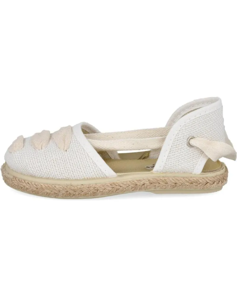 SANDALIAS L&R SHOES  DE NIñA LR SHOES VUL1006LC2 ZAPATILLAS VALEN  BLANCO