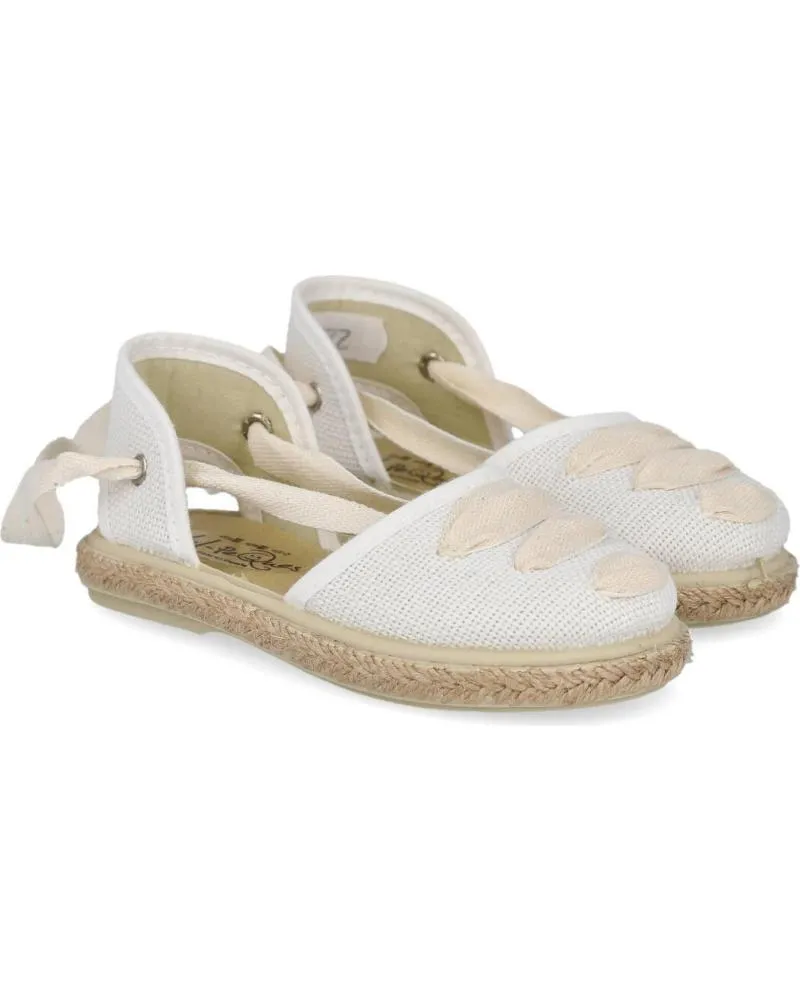 SANDALIAS L&R SHOES  DE NIñA LR SHOES VUL1006LC2 ZAPATILLAS VALEN  BLANCO