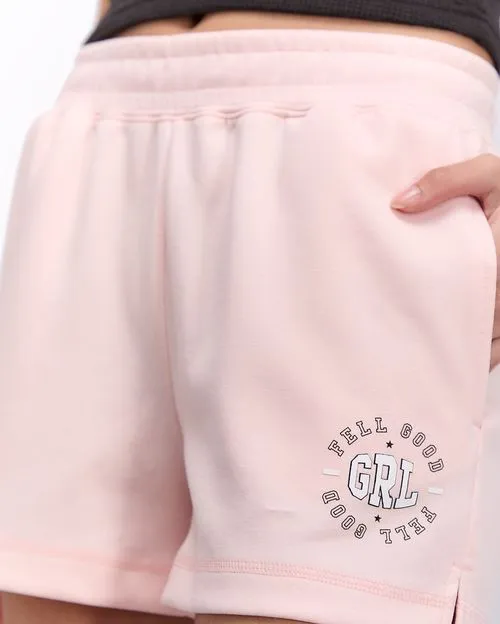 Short Mujer Lu Rosado Agua