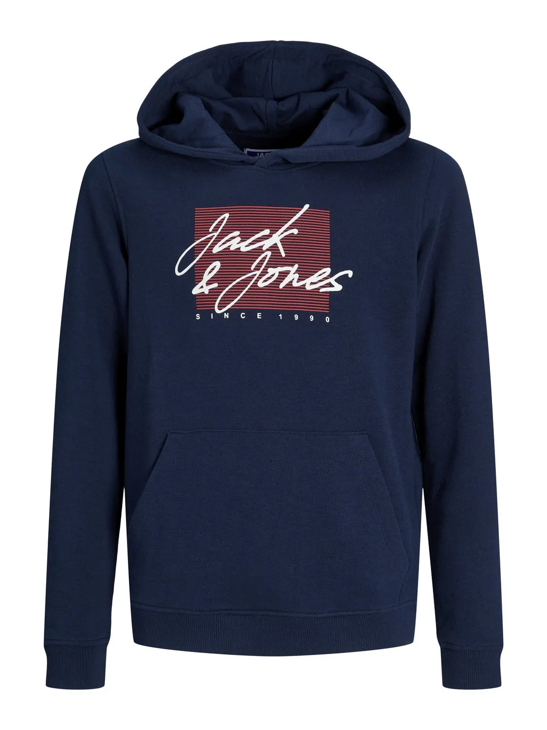 Sudadera con capucha Estampado Junior | Azul oscuro | Jack & Jones®