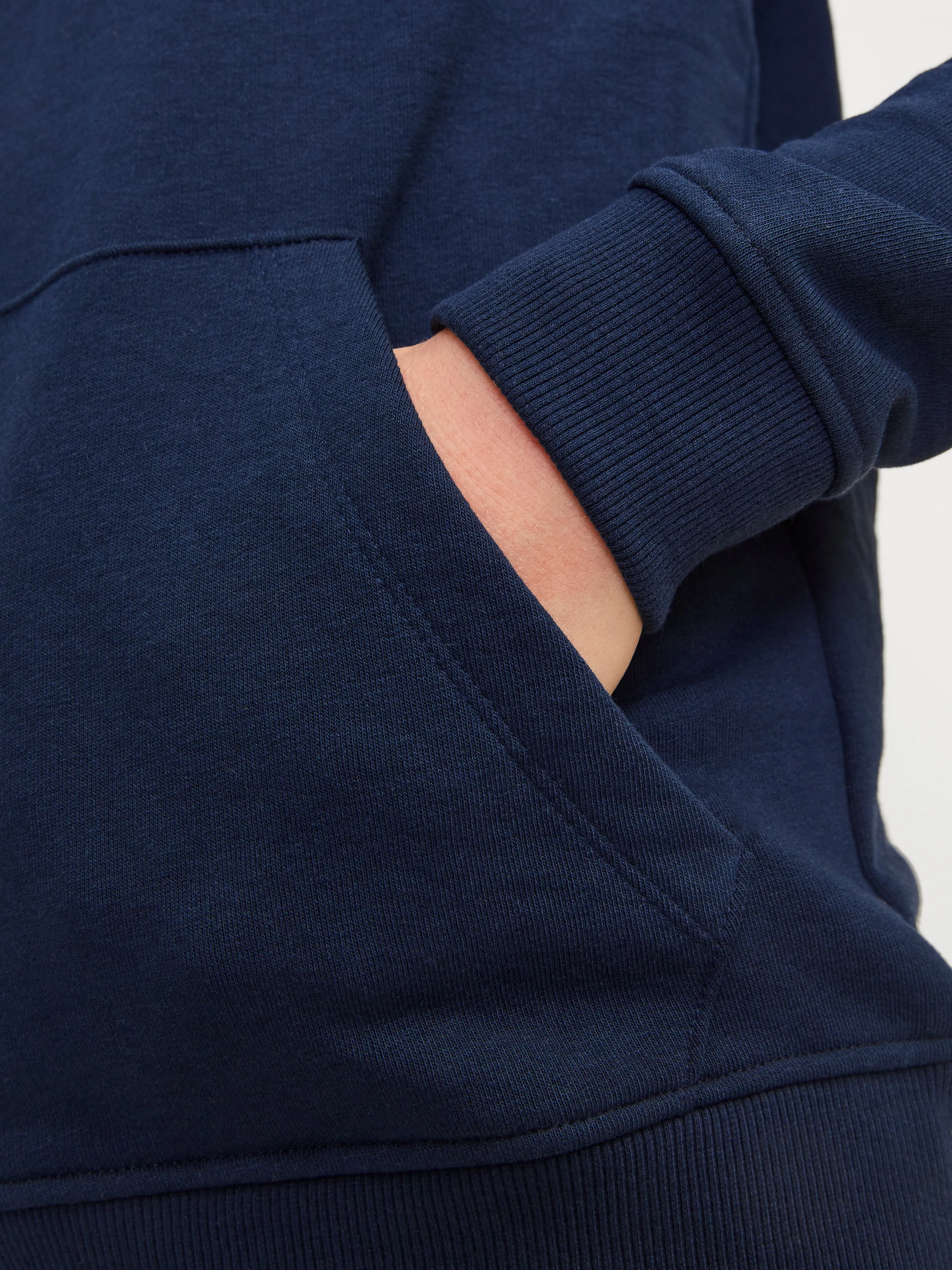 Sudadera con capucha Estampado Junior | Azul oscuro | Jack & Jones®