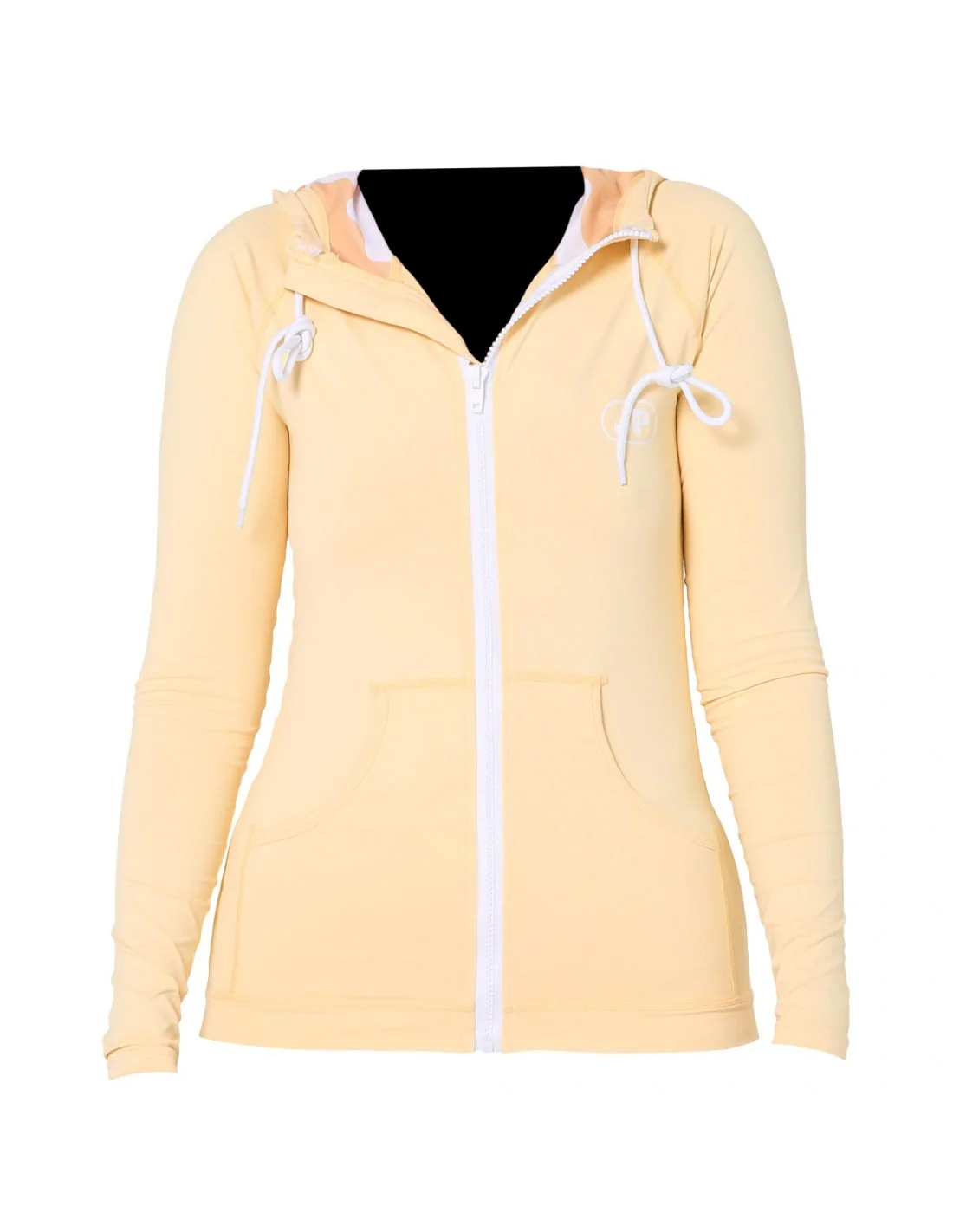 Sudadera Jetpilot Zahra L/S Ladies Hooded Rashie Yellow