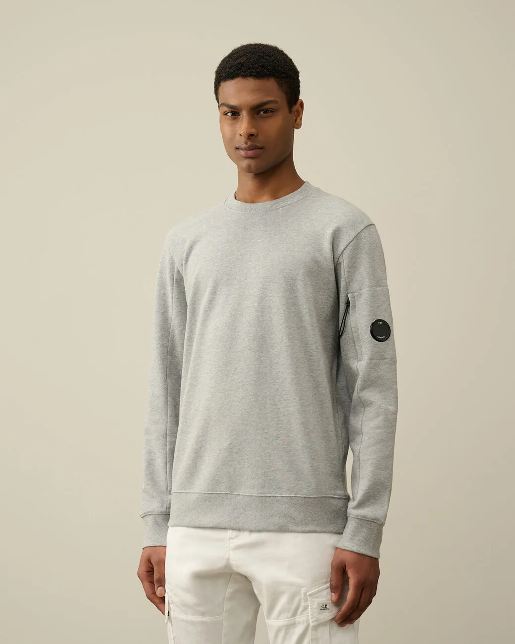 SUDADERA LENS GREY MELANGE