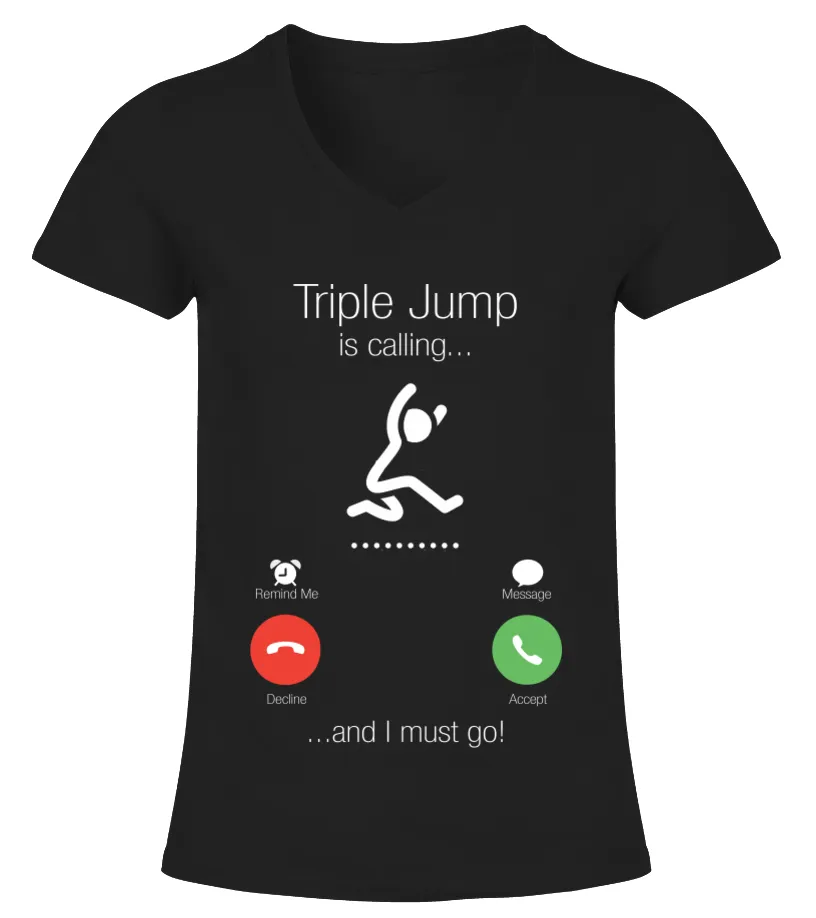 Triple jump Camiseta cuello pico Mujer