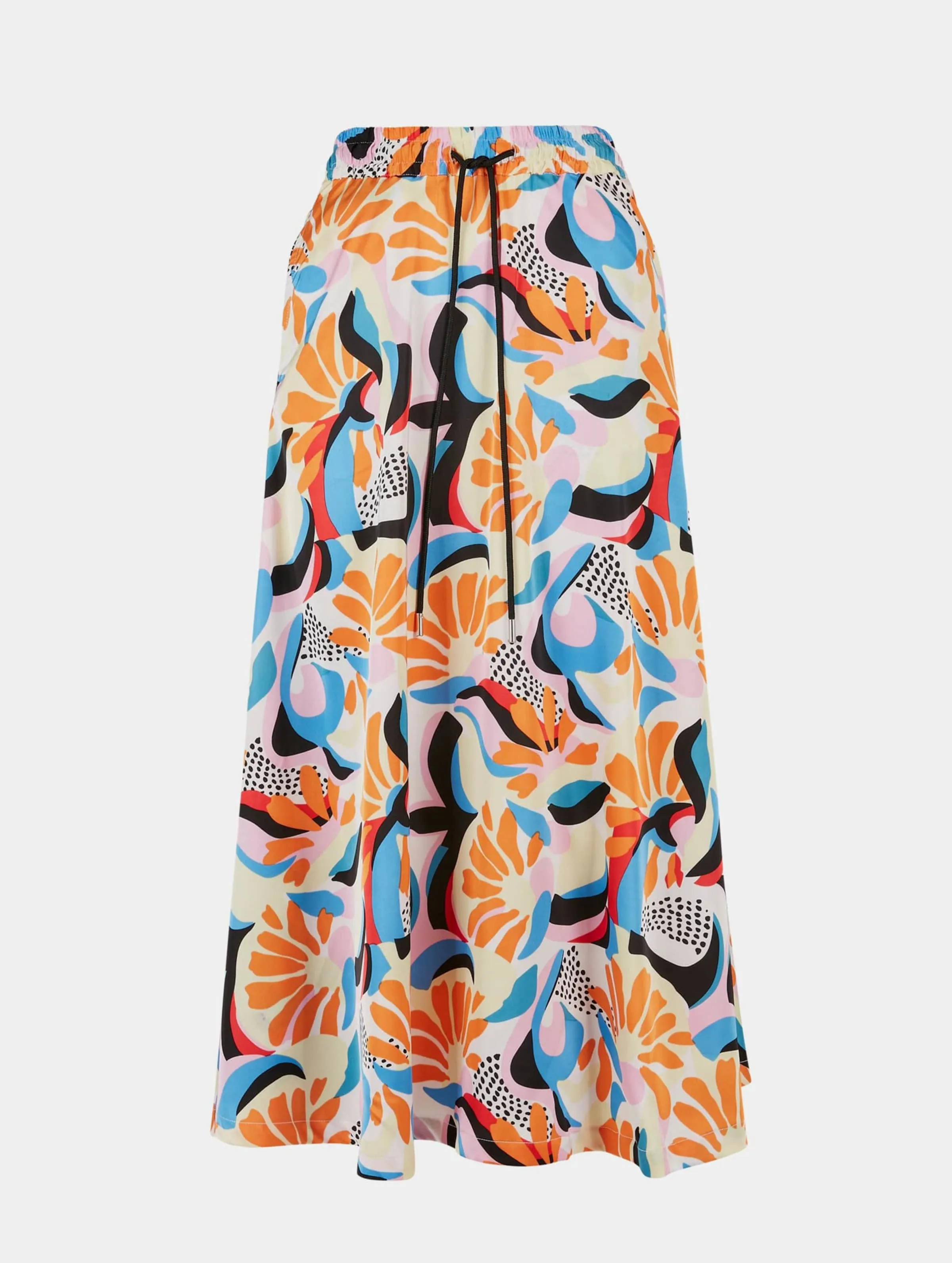 Urban Classics Ladies Aop Satin Midi