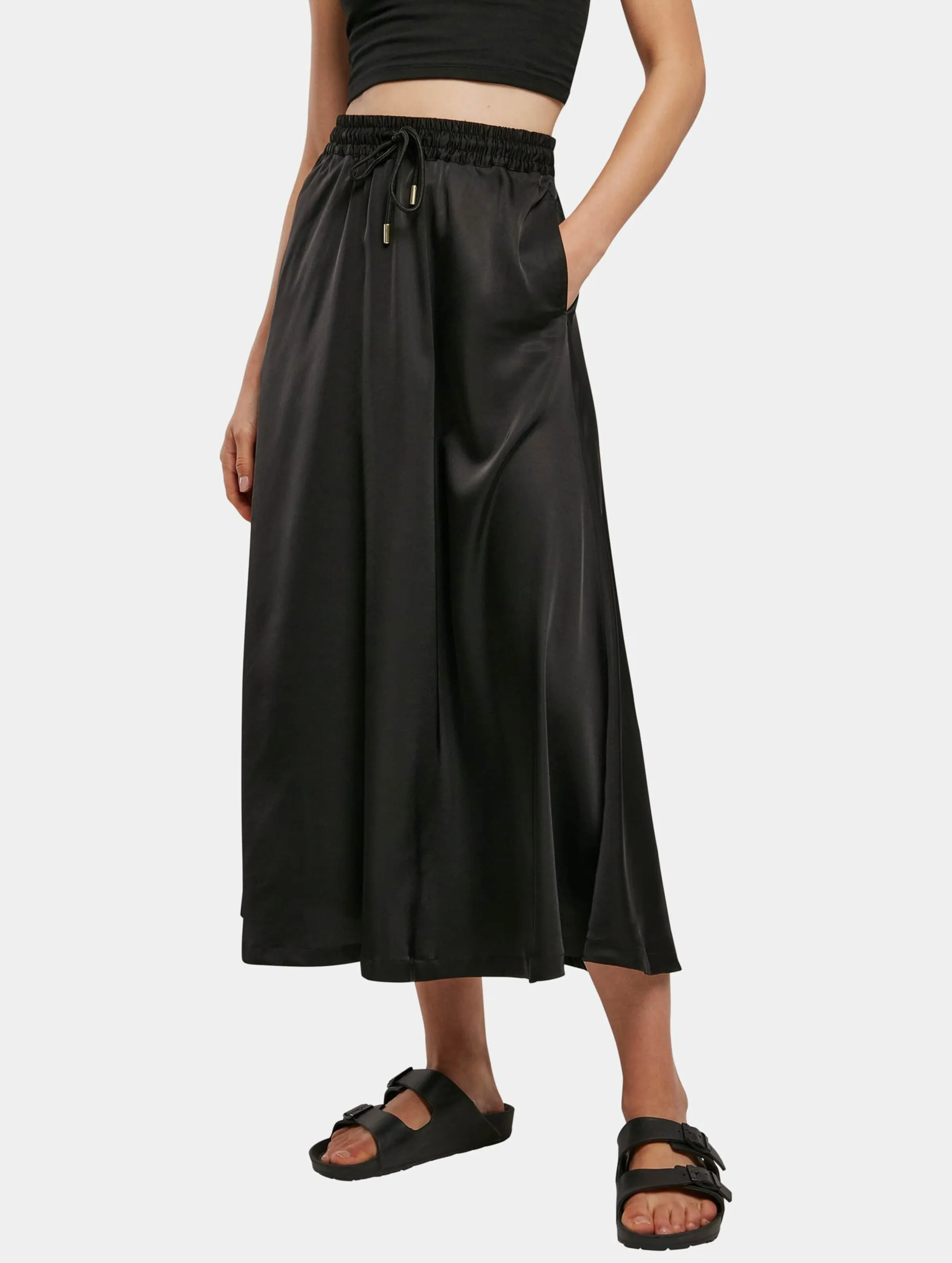Urban Classics Ladies Satin Midi