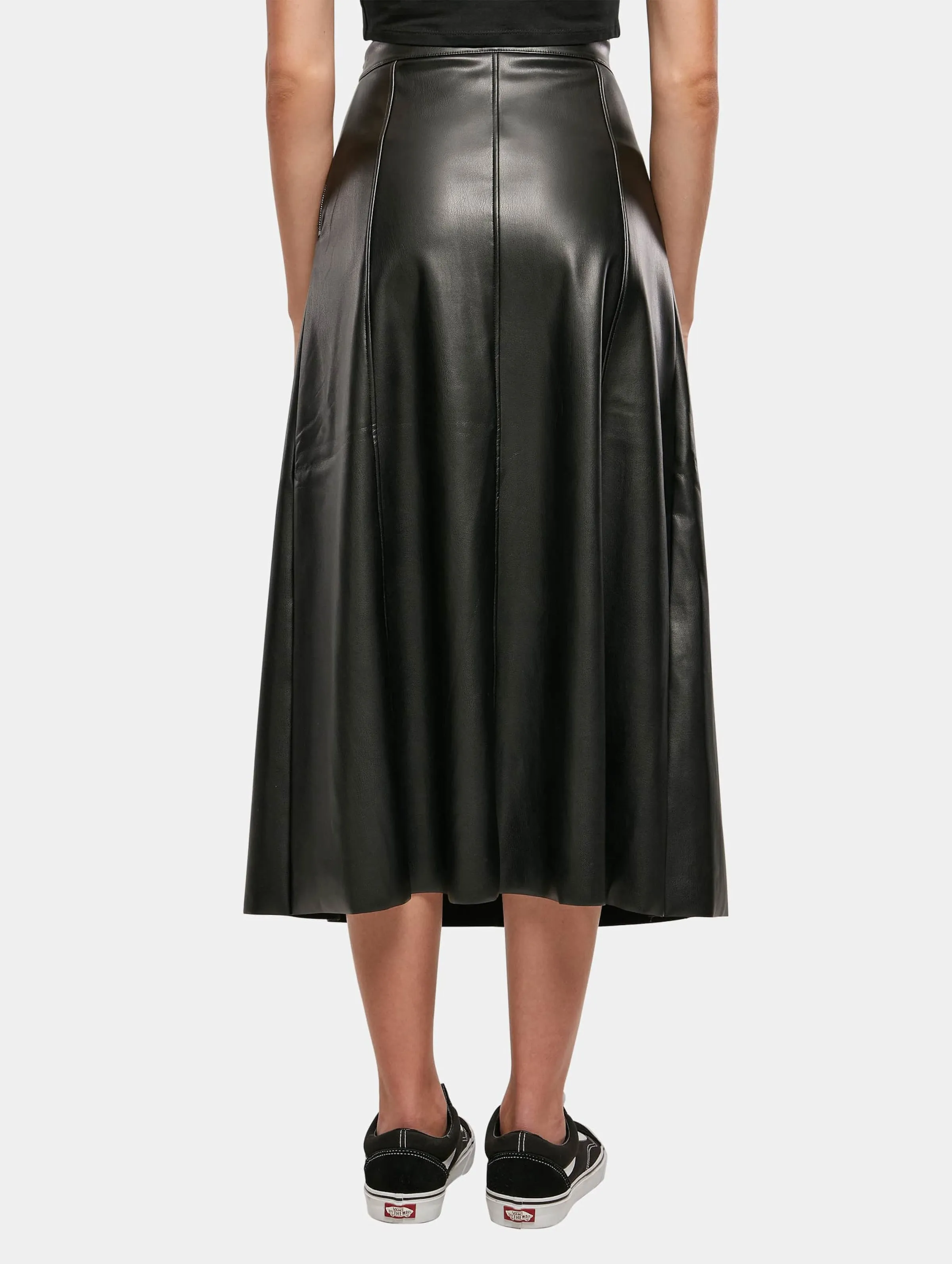 Urban Classics Ladies Synthetic Leather Midi