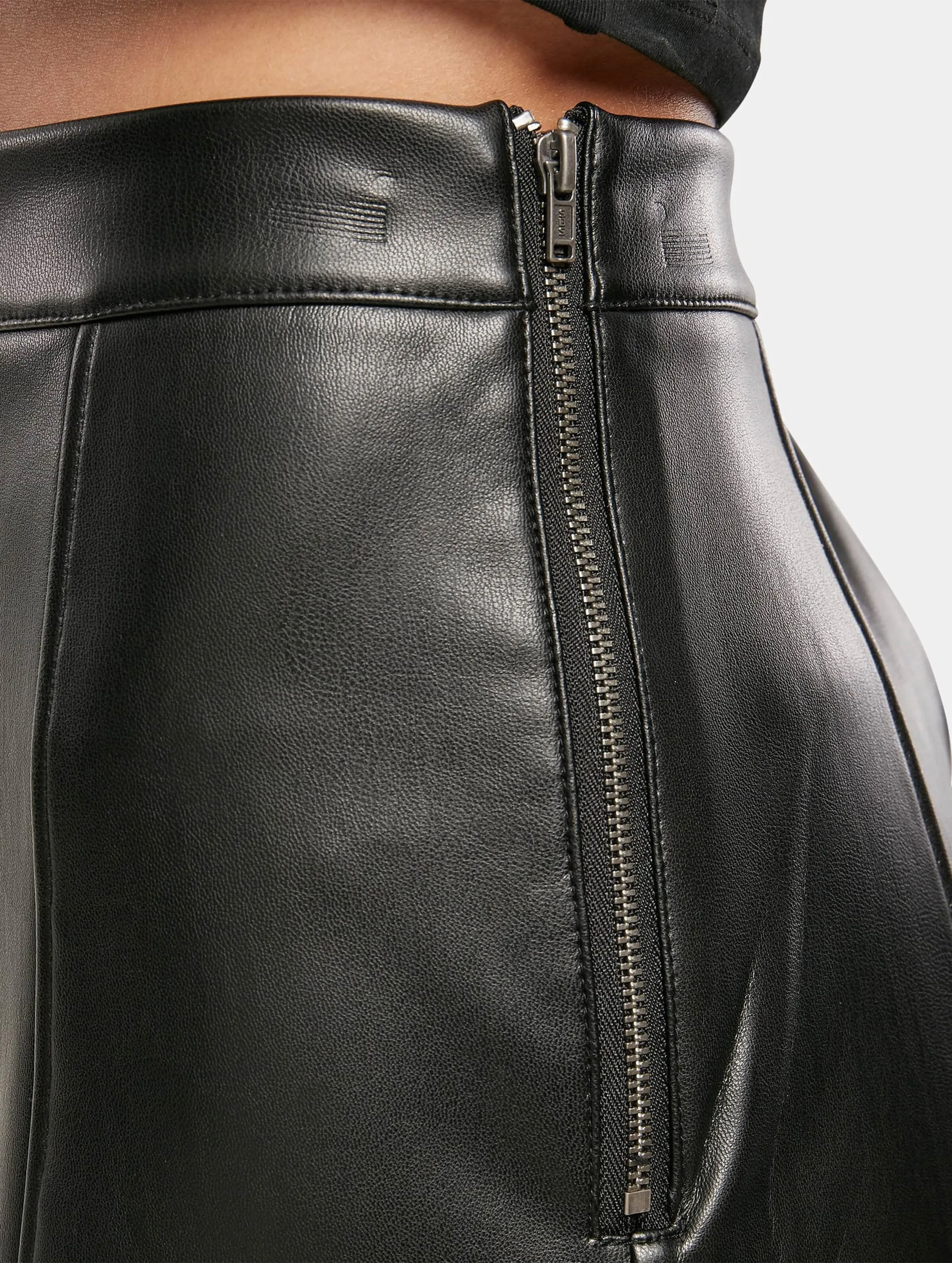 Urban Classics Ladies Synthetic Leather Midi
