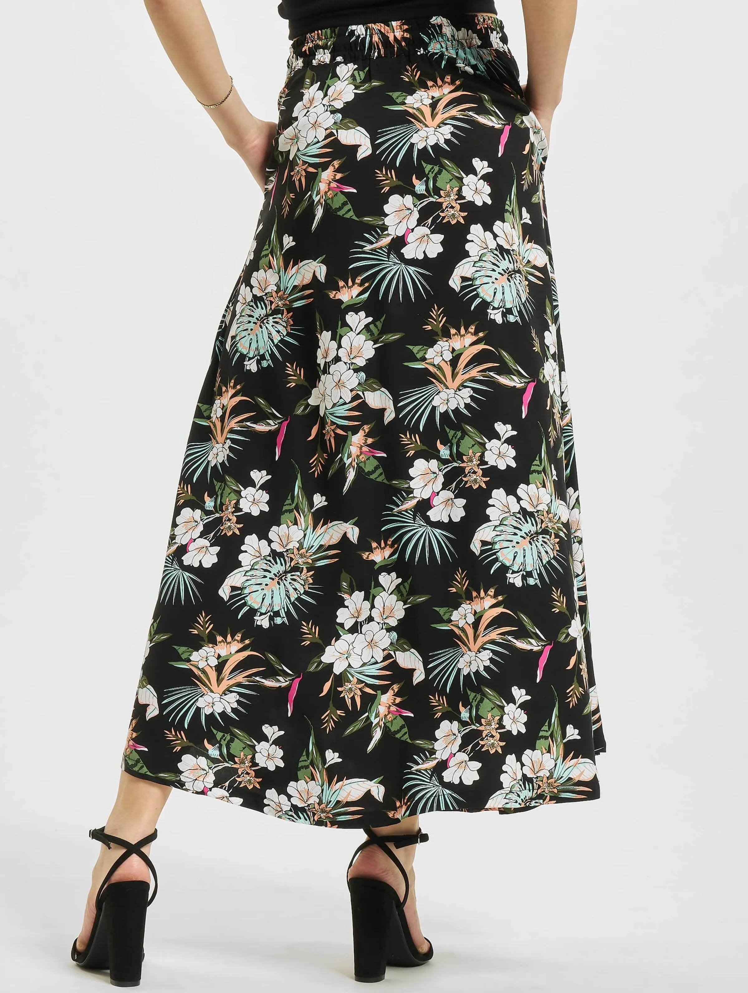 Urban Classics Ladies Viscose Midi Skirt