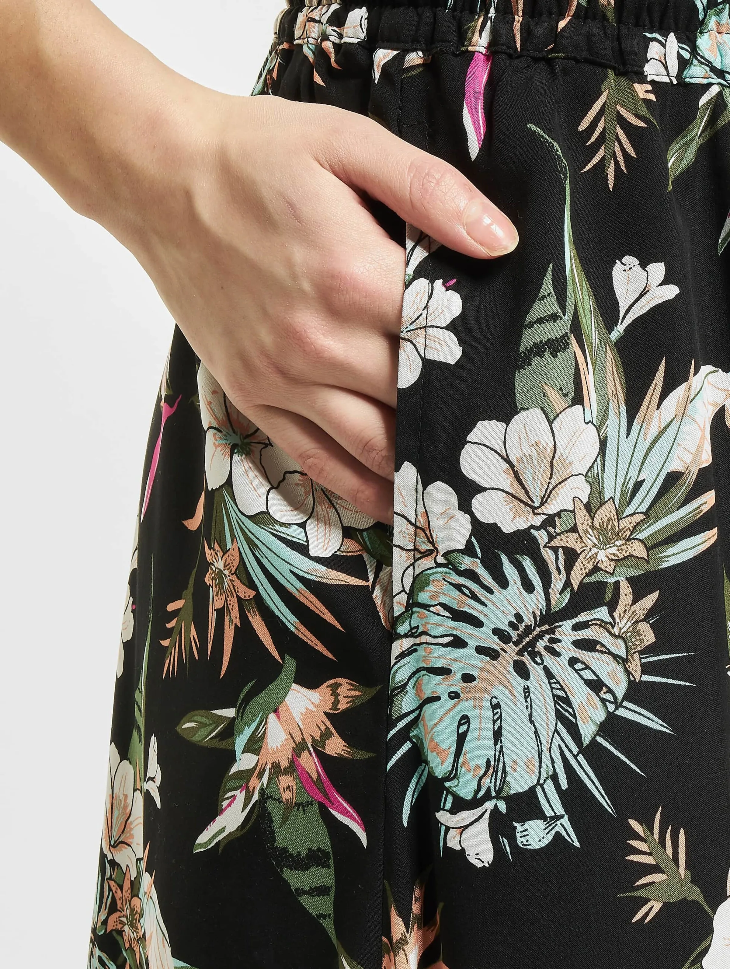 Urban Classics Ladies Viscose Midi Skirt