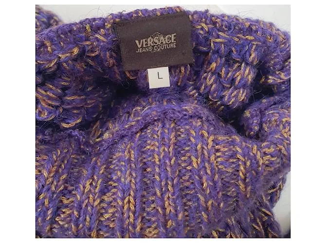 Versace Prendas de punto Púrpura 