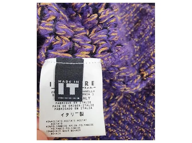 Versace Prendas de punto Púrpura 