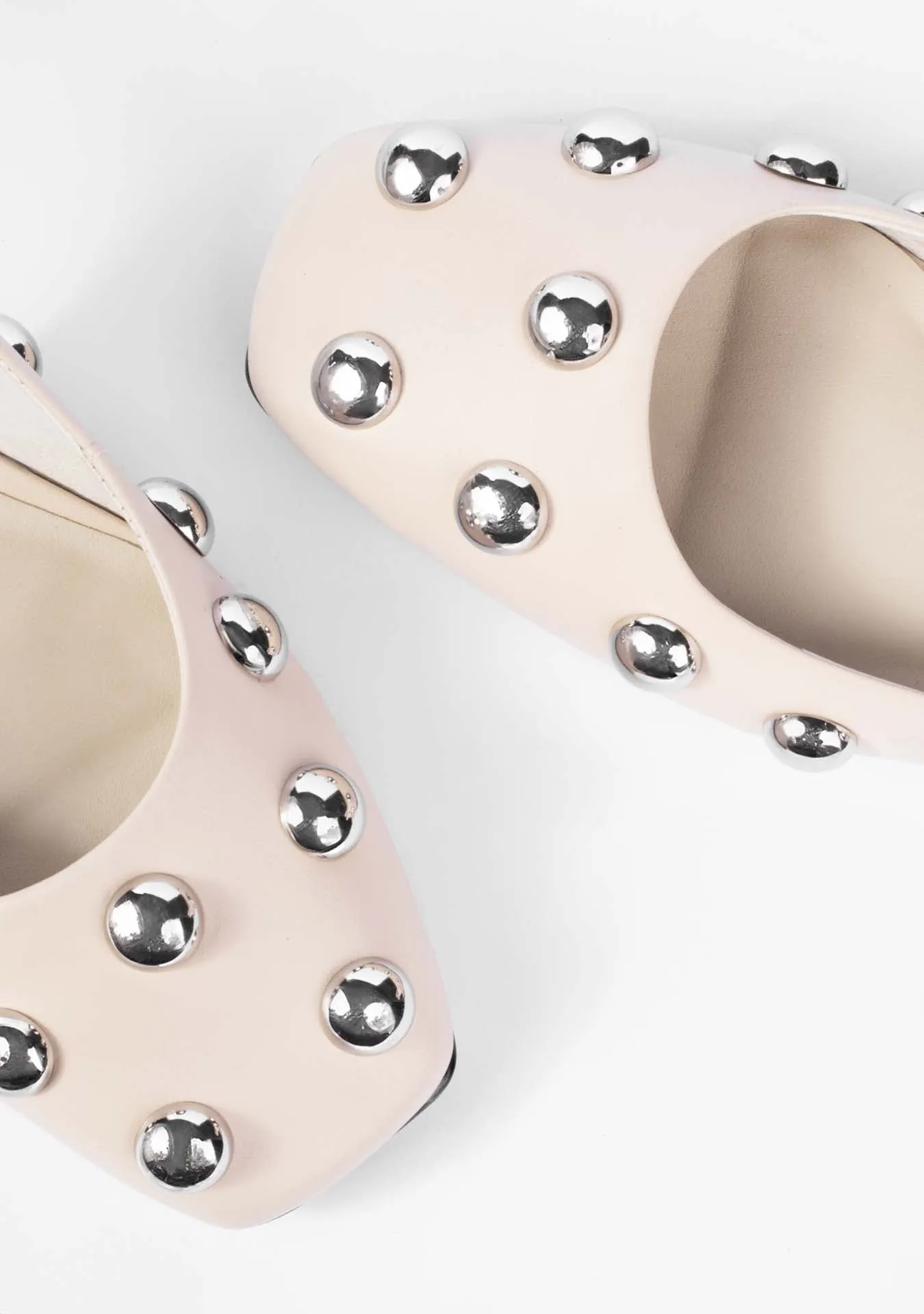 Vinci Shoes Isadora Vanilla Ballerinas