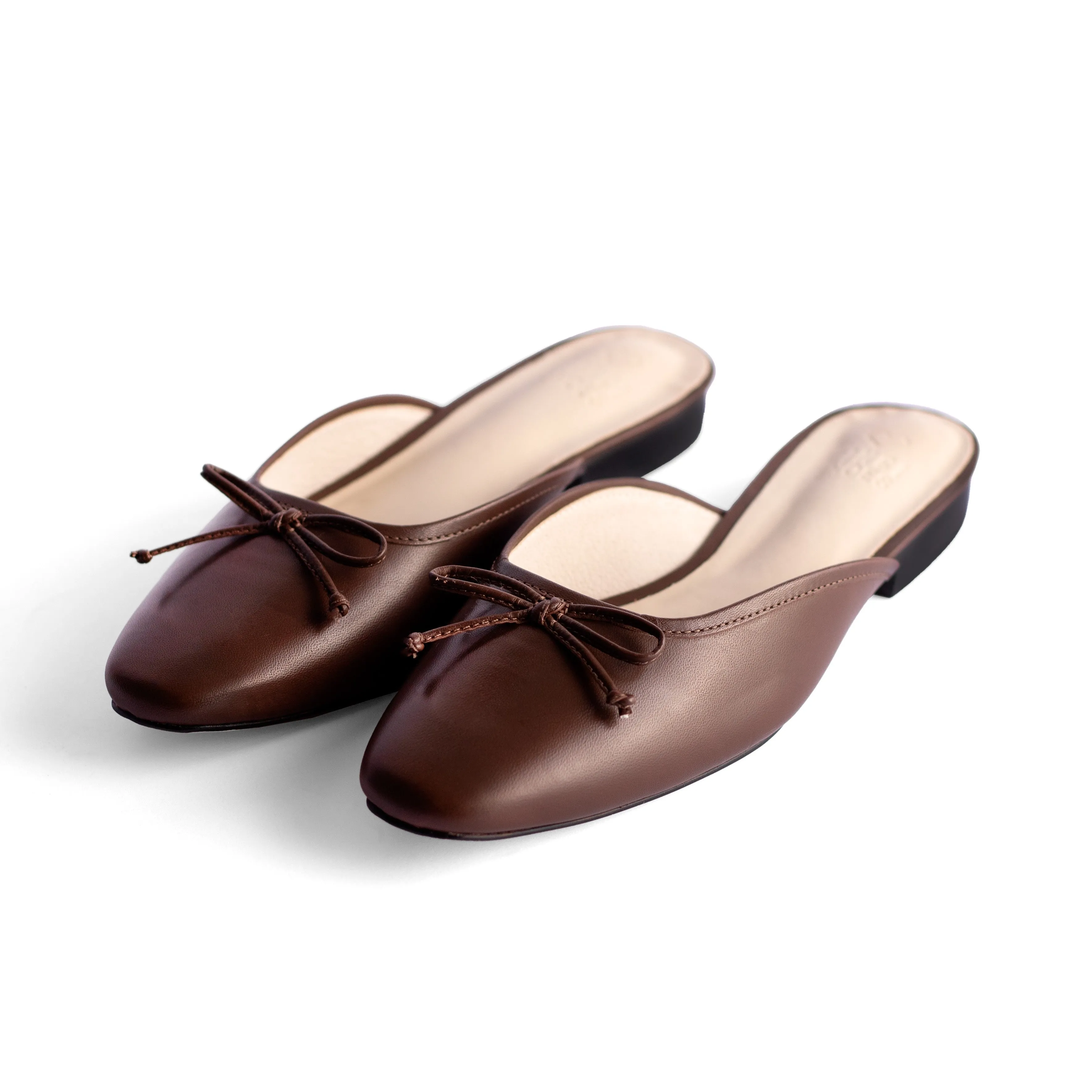 Vinci Shoes Mulas Café Paula
