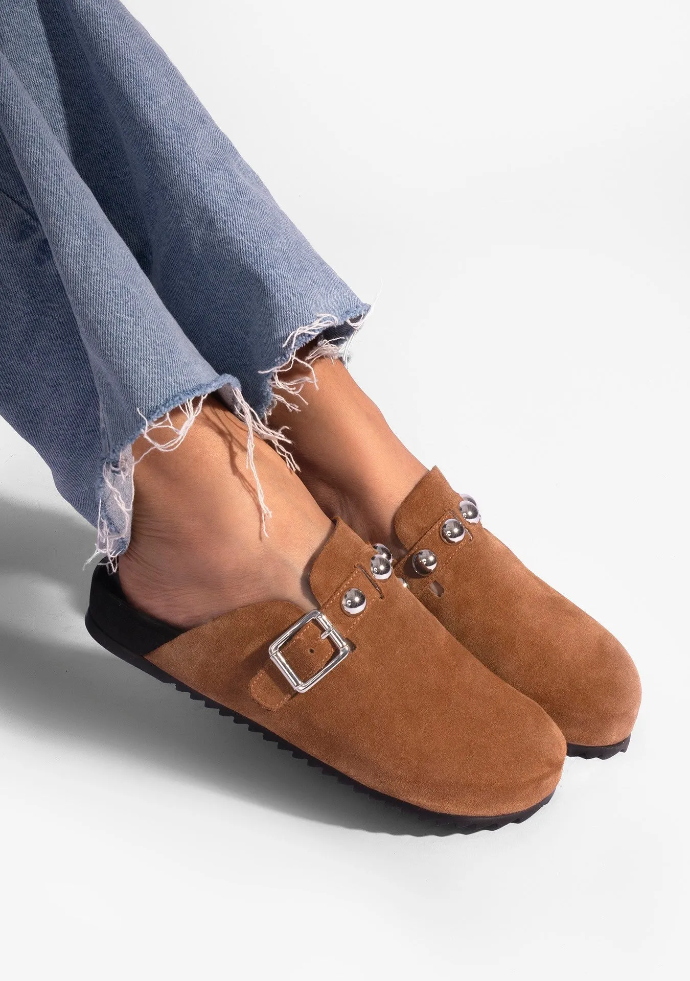 Vinci Shoes Zuecos Dinamarca Capuccino