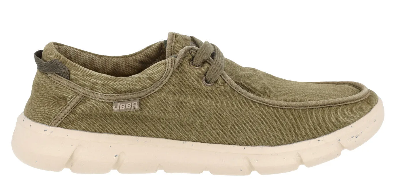 Wallabee para hombre en tejido vintage Jeep