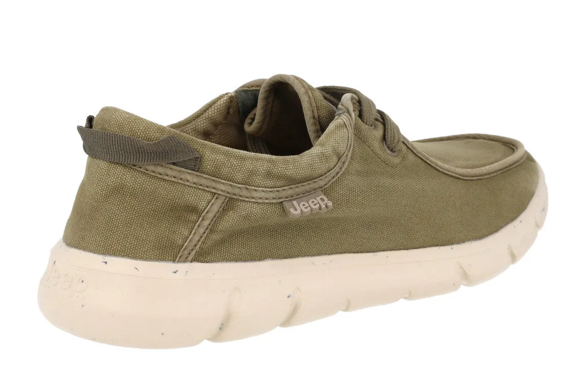 Wallabee para hombre en tejido vintage Jeep
