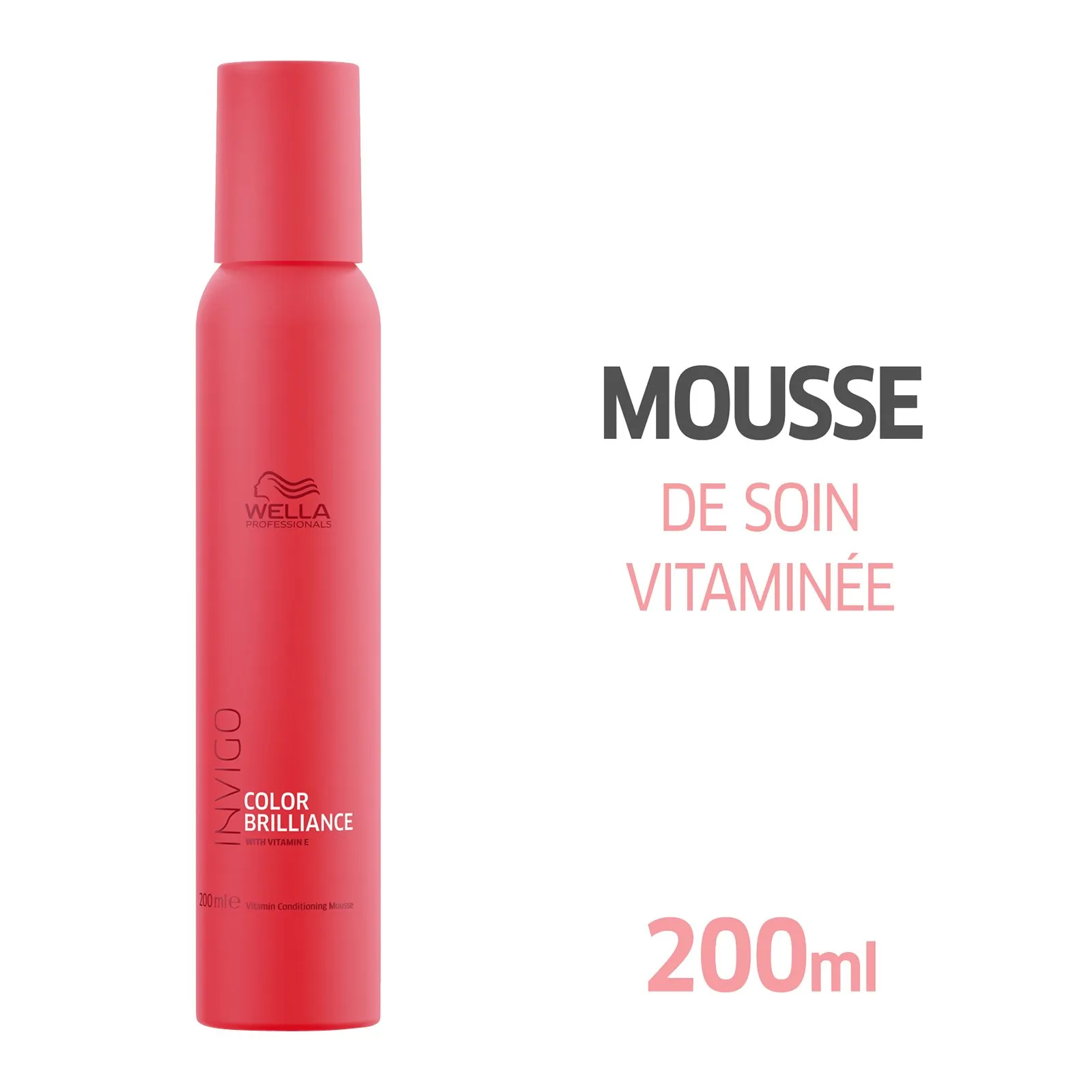 WELLA Color Brilliance Espuma de peinado protectora de color para cabellos teñidos