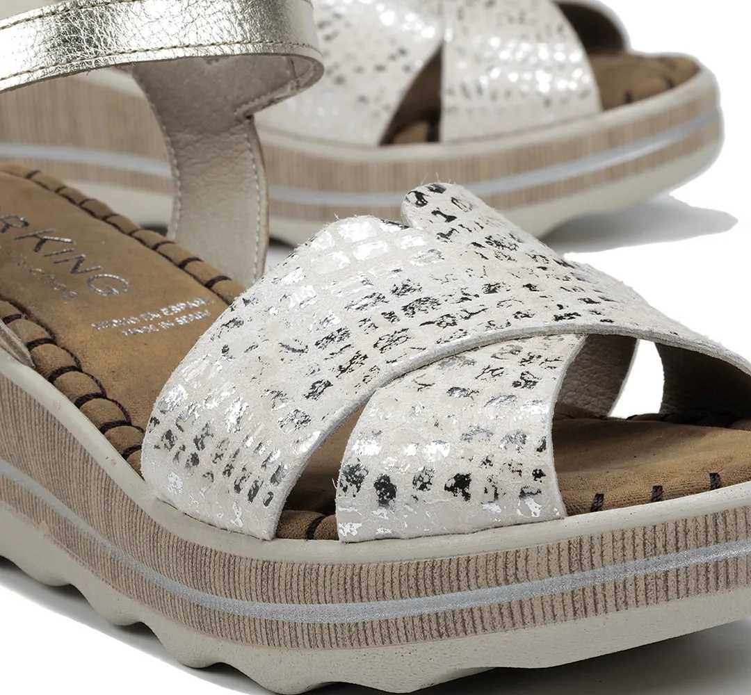 YACO D8474 Sandalia Taupe