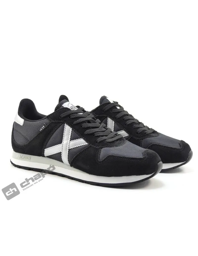 ZAPATILLAS DEPORTIVA NEGRO MUNICH ZAPATILLAS MASANA8620432