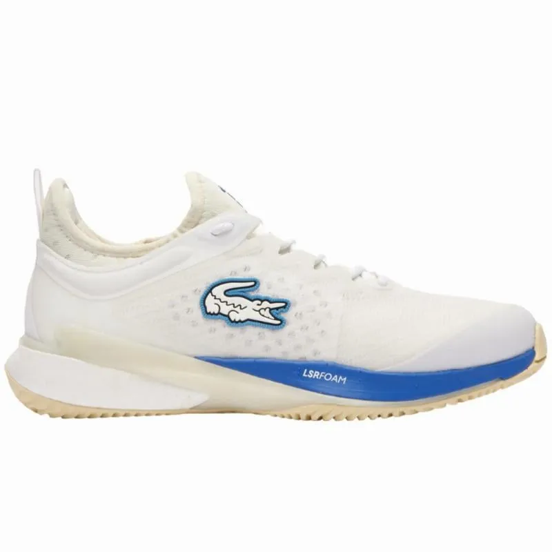 ZAPATILLAS LACOSTE AGLT23 LITE CLAY COURT 124 BLANCO AZUL | LACOSTE