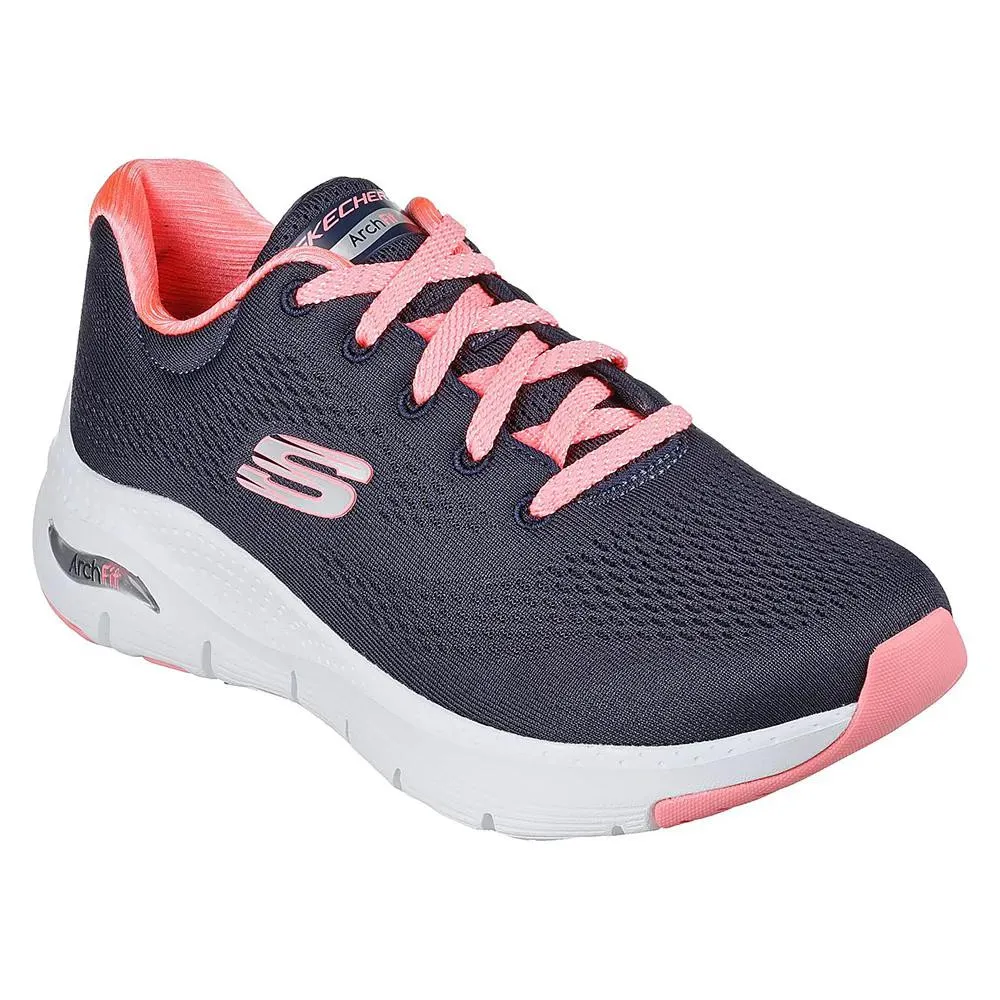 ZAPATILLAS SKECHERS ARCH FIT BIG APPEAL NAVY CORAL 149057NVCL