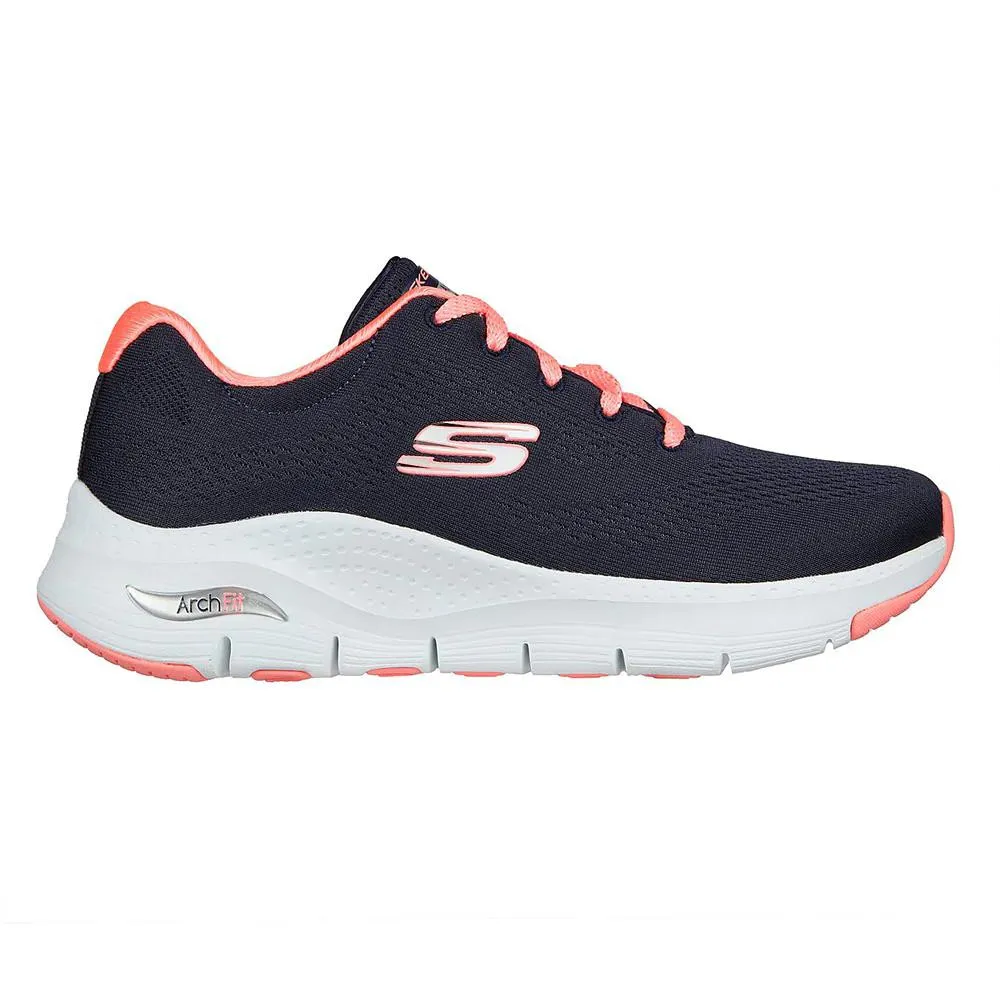 ZAPATILLAS SKECHERS ARCH FIT BIG APPEAL NAVY CORAL 149057NVCL