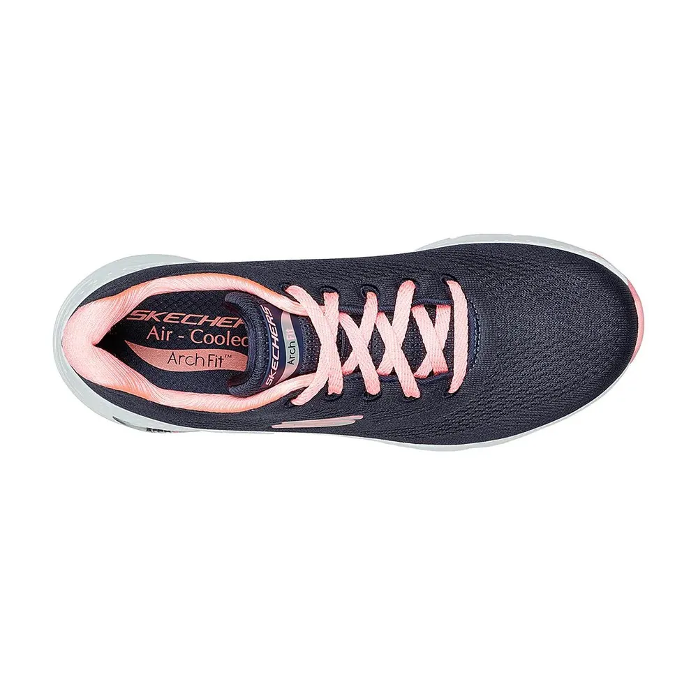 ZAPATILLAS SKECHERS ARCH FIT BIG APPEAL NAVY CORAL 149057NVCL