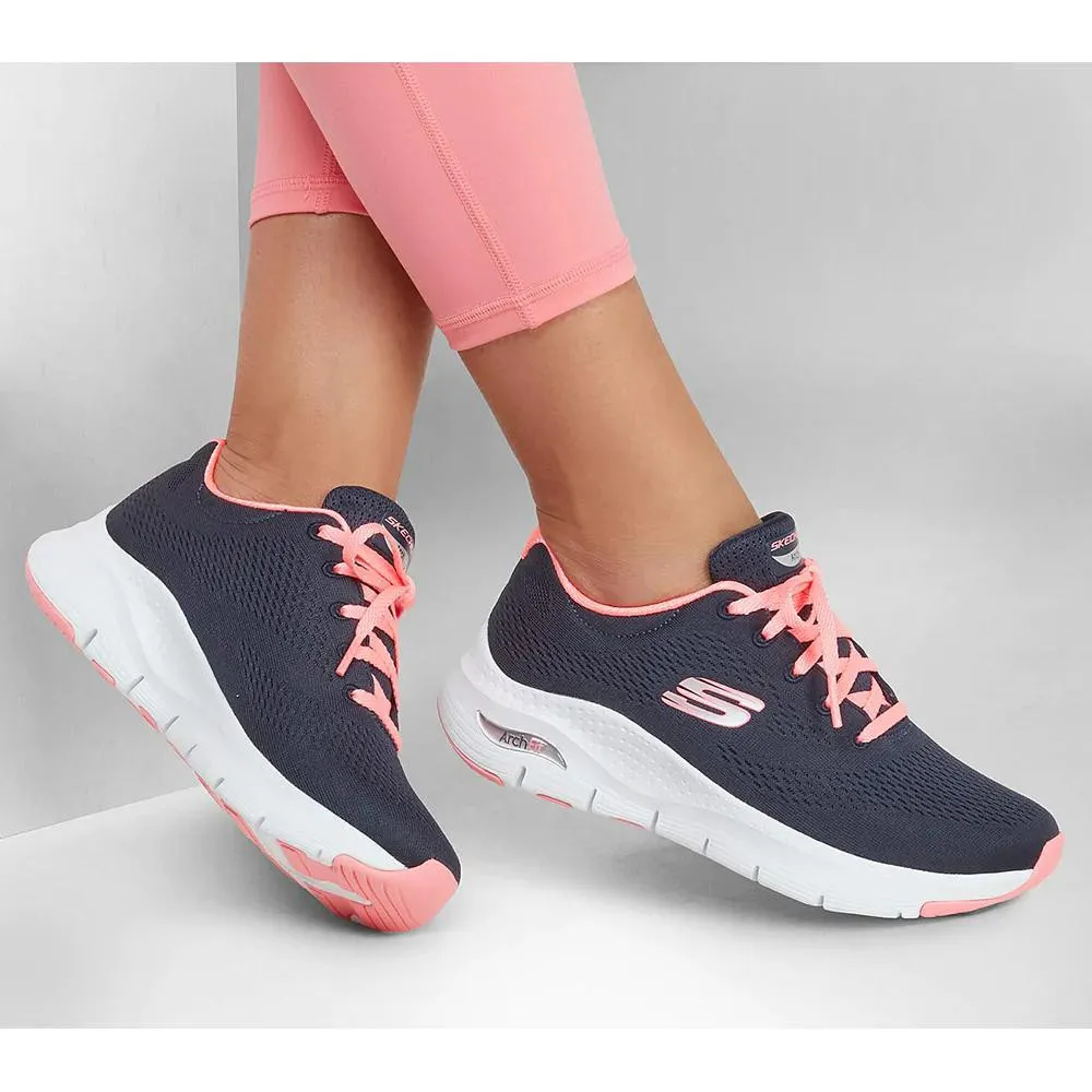 ZAPATILLAS SKECHERS ARCH FIT BIG APPEAL NAVY CORAL 149057NVCL