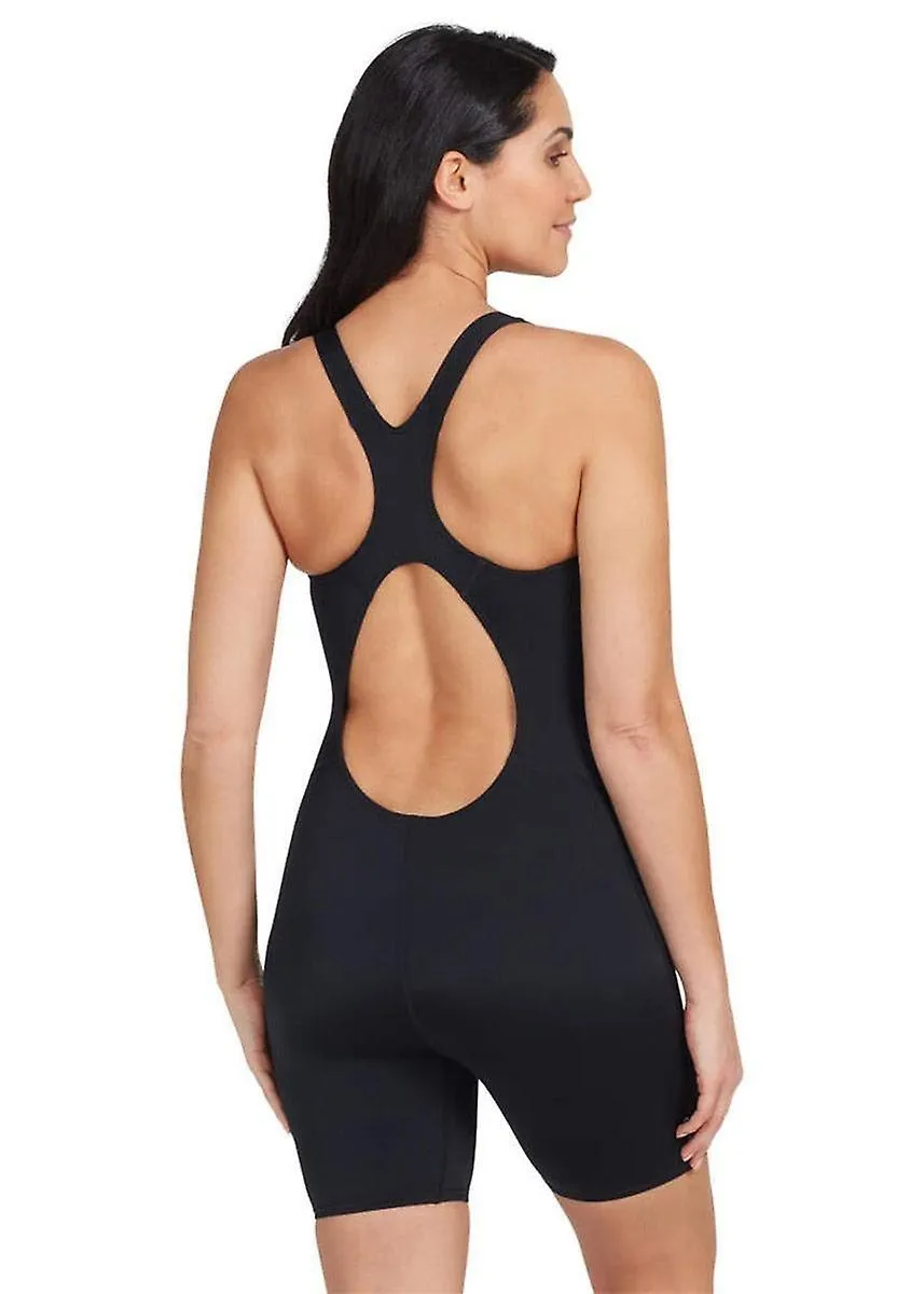 ZOGGS COTTESLOE LEGSUIT  BLACK  WOMENS